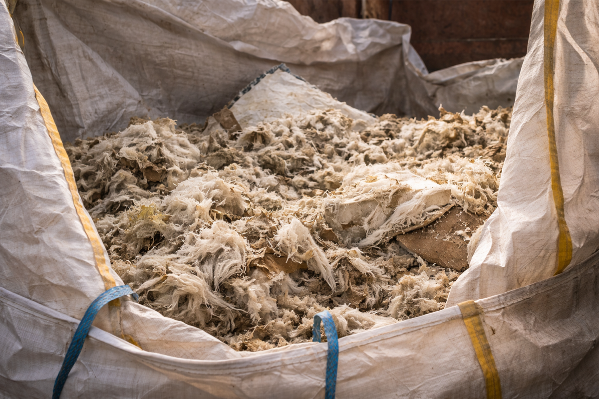 Entsorgung von Mineralwolle als Sondermüll